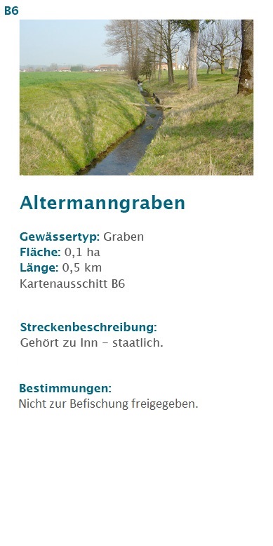 Altermannsgrabem Kreisfischereiverein Rosenheim