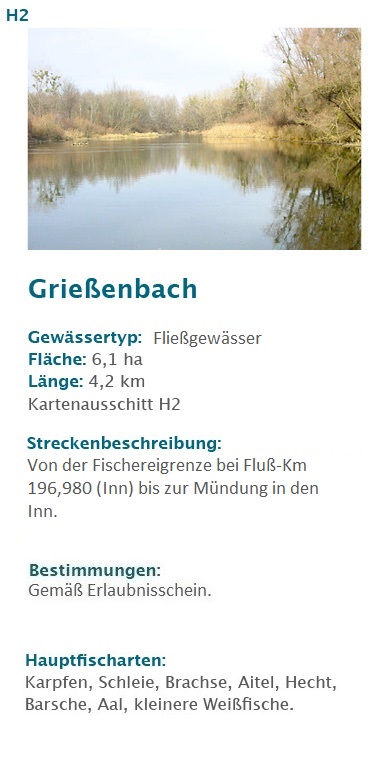 GrieÃ�enbach Kreisfischereiverein Rosenheim