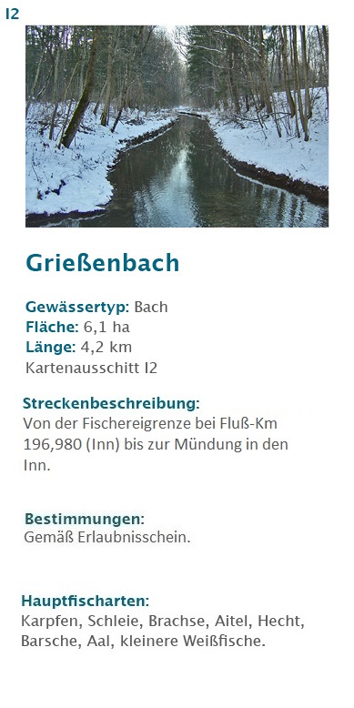  GrieÃ�enbach Kreisfischereiverein Rosenheim