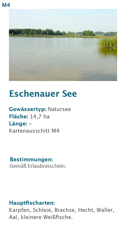 Eschenauer See Kreisfischereiverein Rosenheim